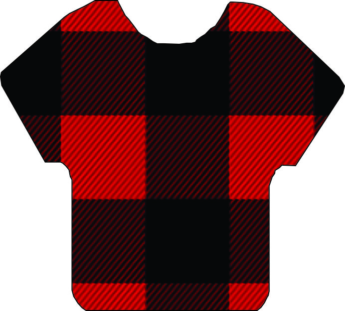 Easy Pattern Buffalo Plaid Red 12"  (11.80 Actual)